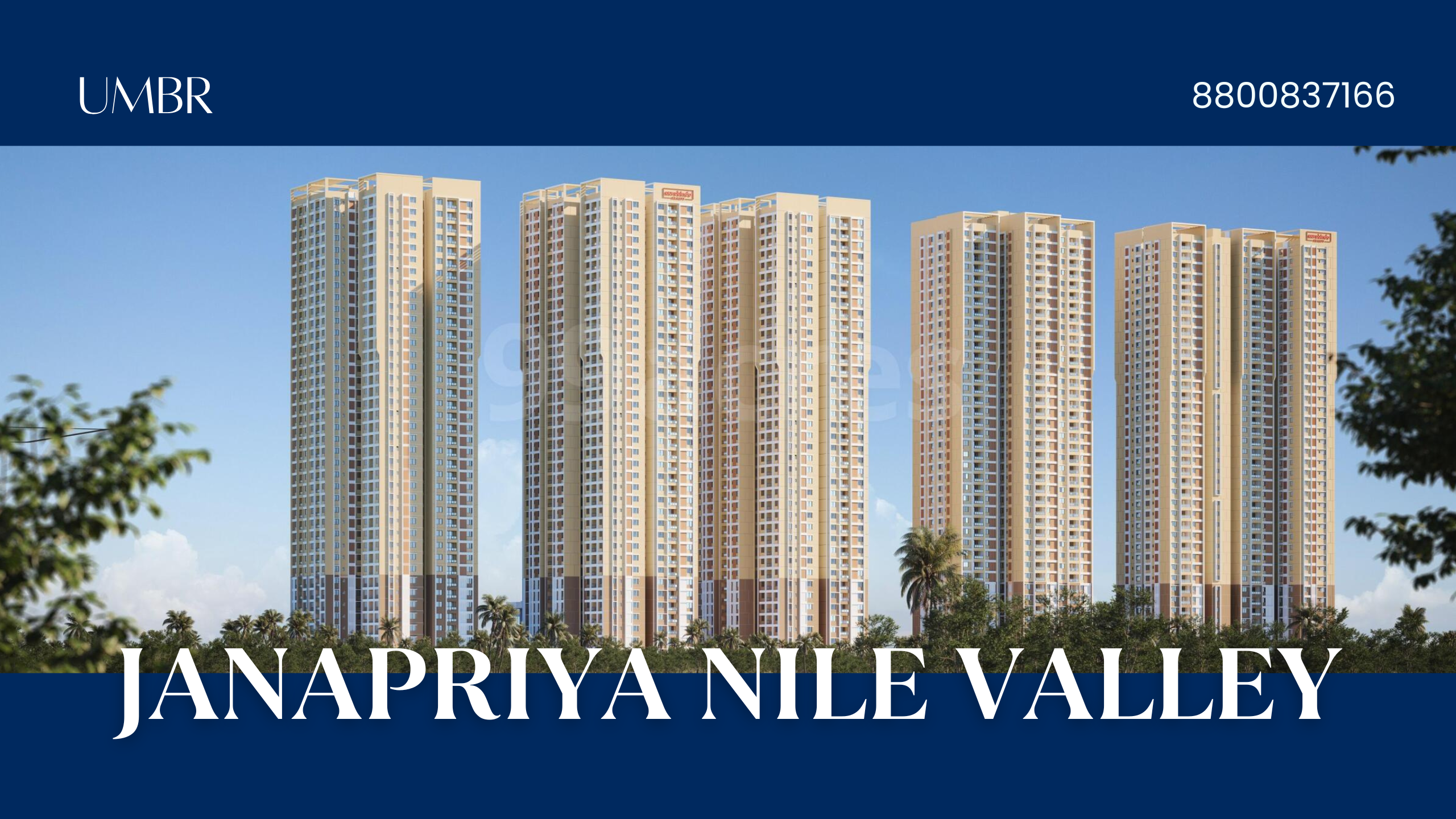 Janapriya Nile Valley:2 & 3BHK Project in Hyderabad