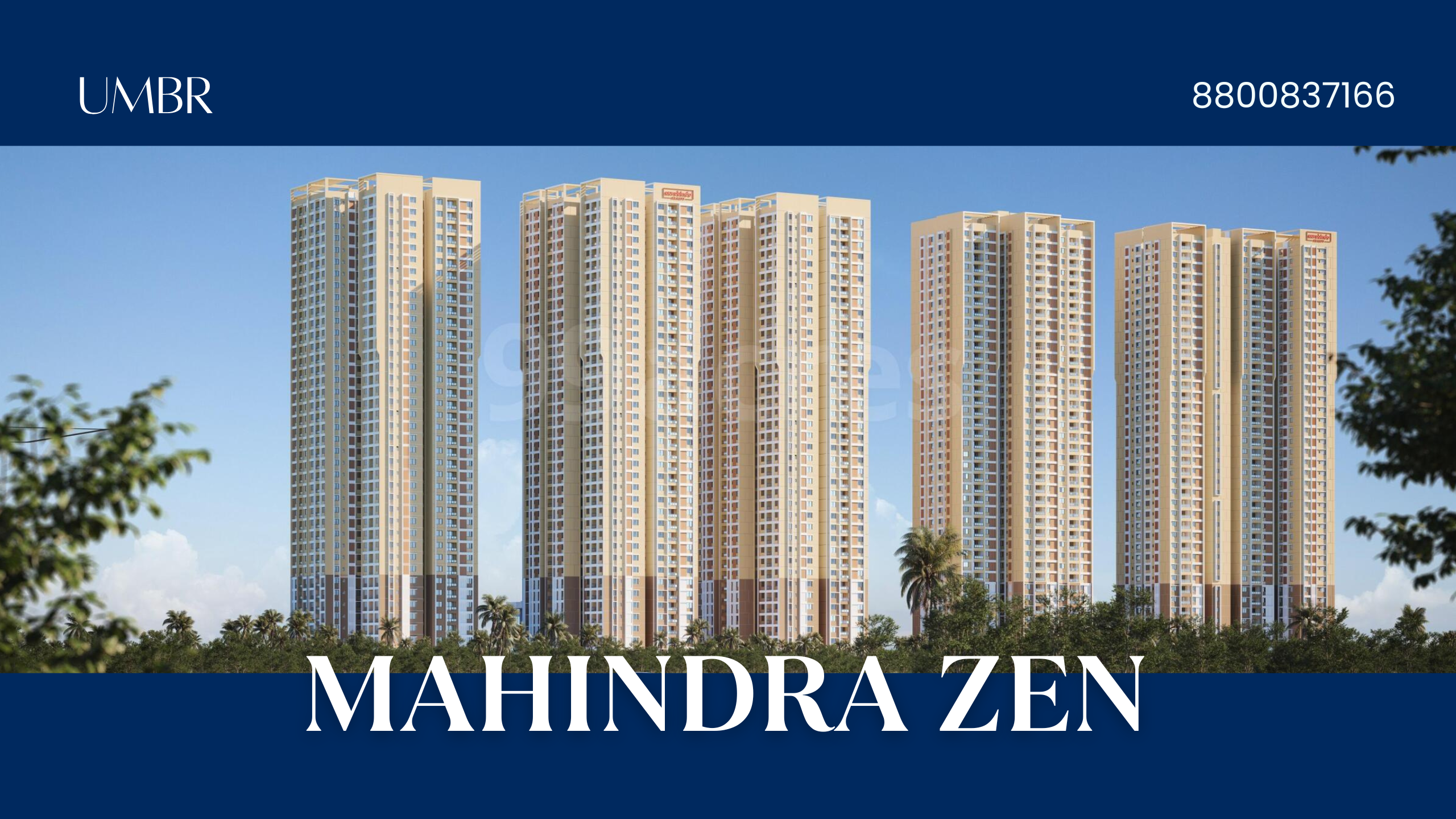 Mahindra Zen:3, 3.5 & 4 BHK Project in Bangalore